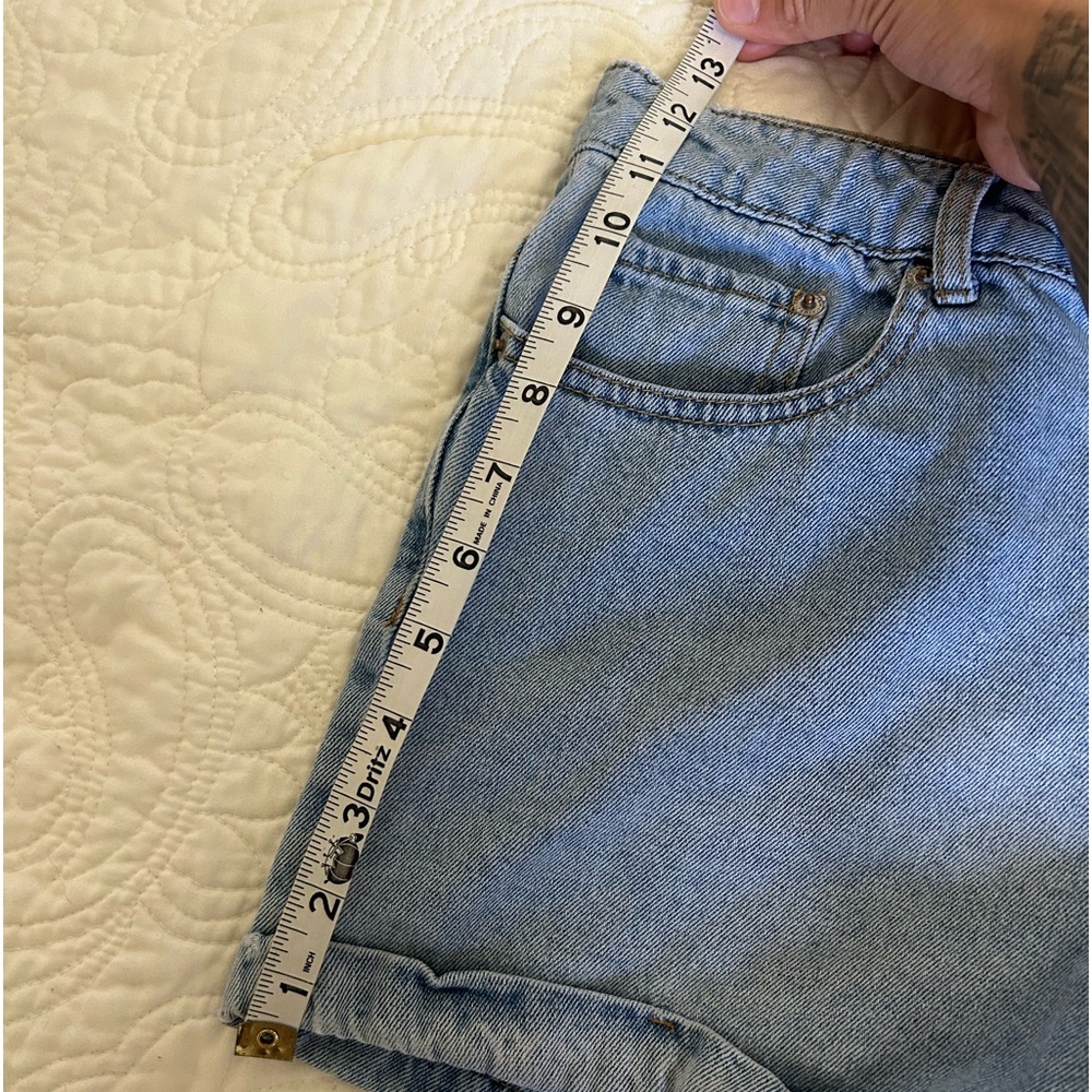Forever 21 Blue Jean Shorts - Picture 3 of 6